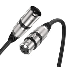 Load image into Gallery viewer, 2 MR DJ CXMXF100 100' XLR Male to XLR Female Microphone Balanced Instrumental Dj XLR Interconnect Cable