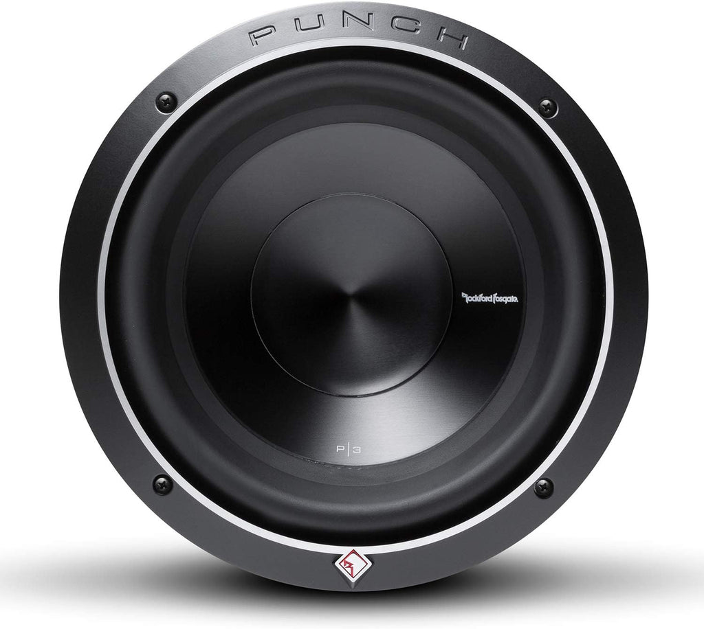 2 Rockford Fosgate P3D2-10 Punch P3 DVC 2 Ohm 10" 1000W 2-Ohm Subwoofer
