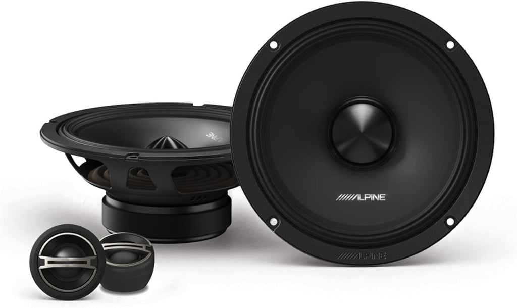 Alpine EL-E65C-G 6.5" Component Speaker & DM-65C-G 6.5" Component Speaker