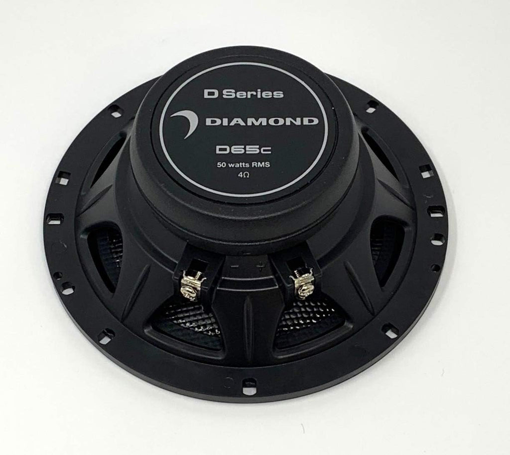Diamond Audio DES365C DES Series 6.5" 3-Way Component System w/Aluminum Dome Tweeter and Crossovers