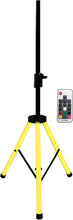 Load image into Gallery viewer, 2 Universal Light Up Multi Color LED Speaker Stands w/Remote