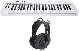 Samson Carbon 49 Key USB MIDI DJ Keyboard Controller + Software + Headphones