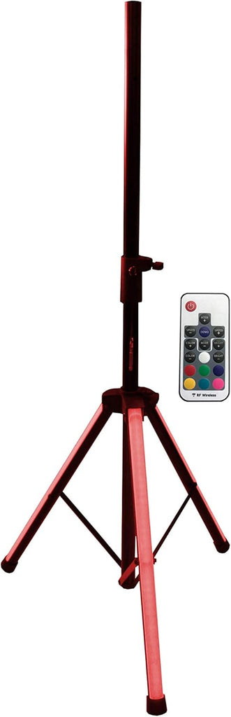 2 MR DJ SS600LED Color Stand Universal Color-Changing Stand LED Speaker Stand Tripod Telescoping