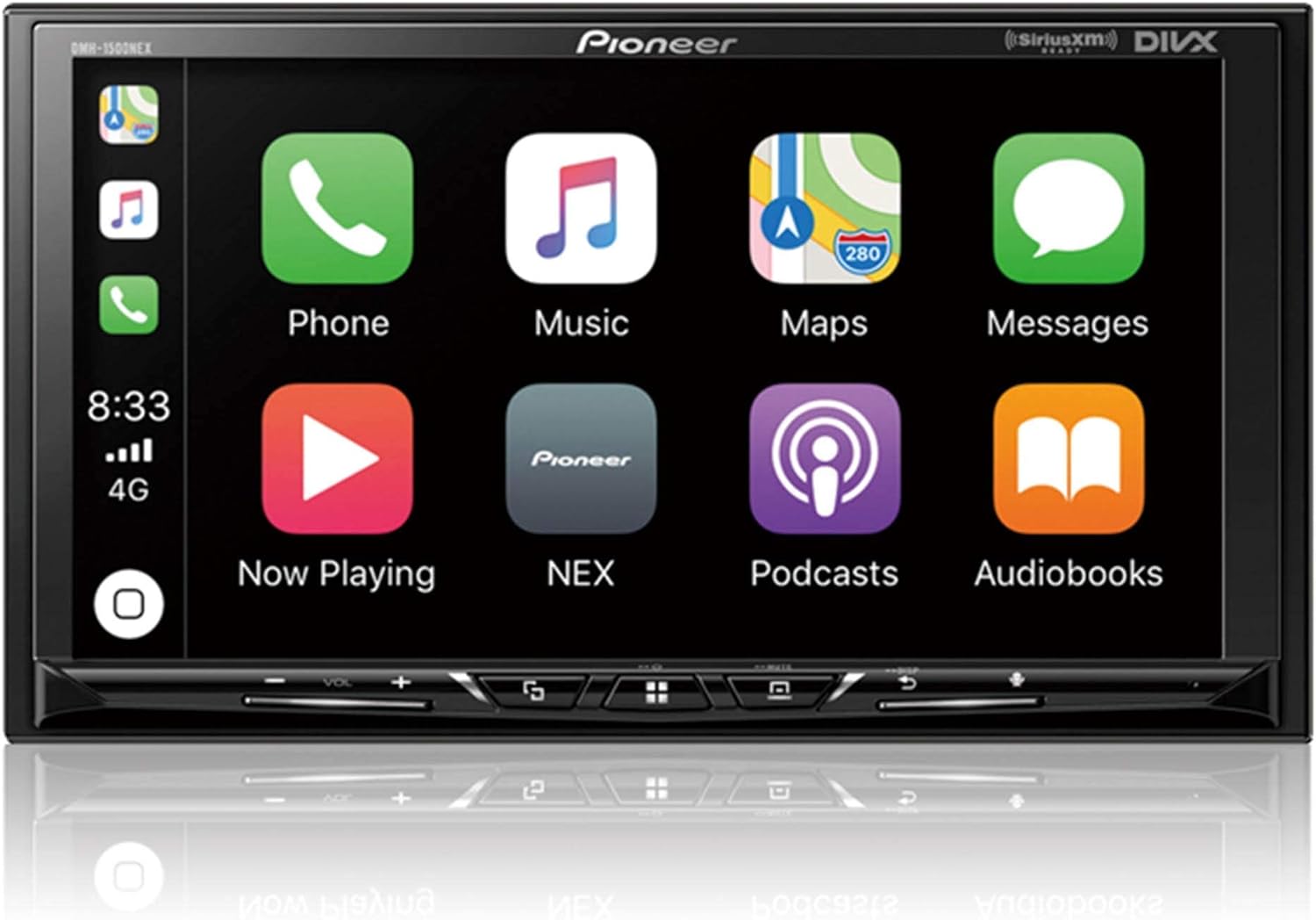 PIONEER DMH-1500NEX Double DIN Bluetooth Apple Carplay 7” Digital Media Receiver