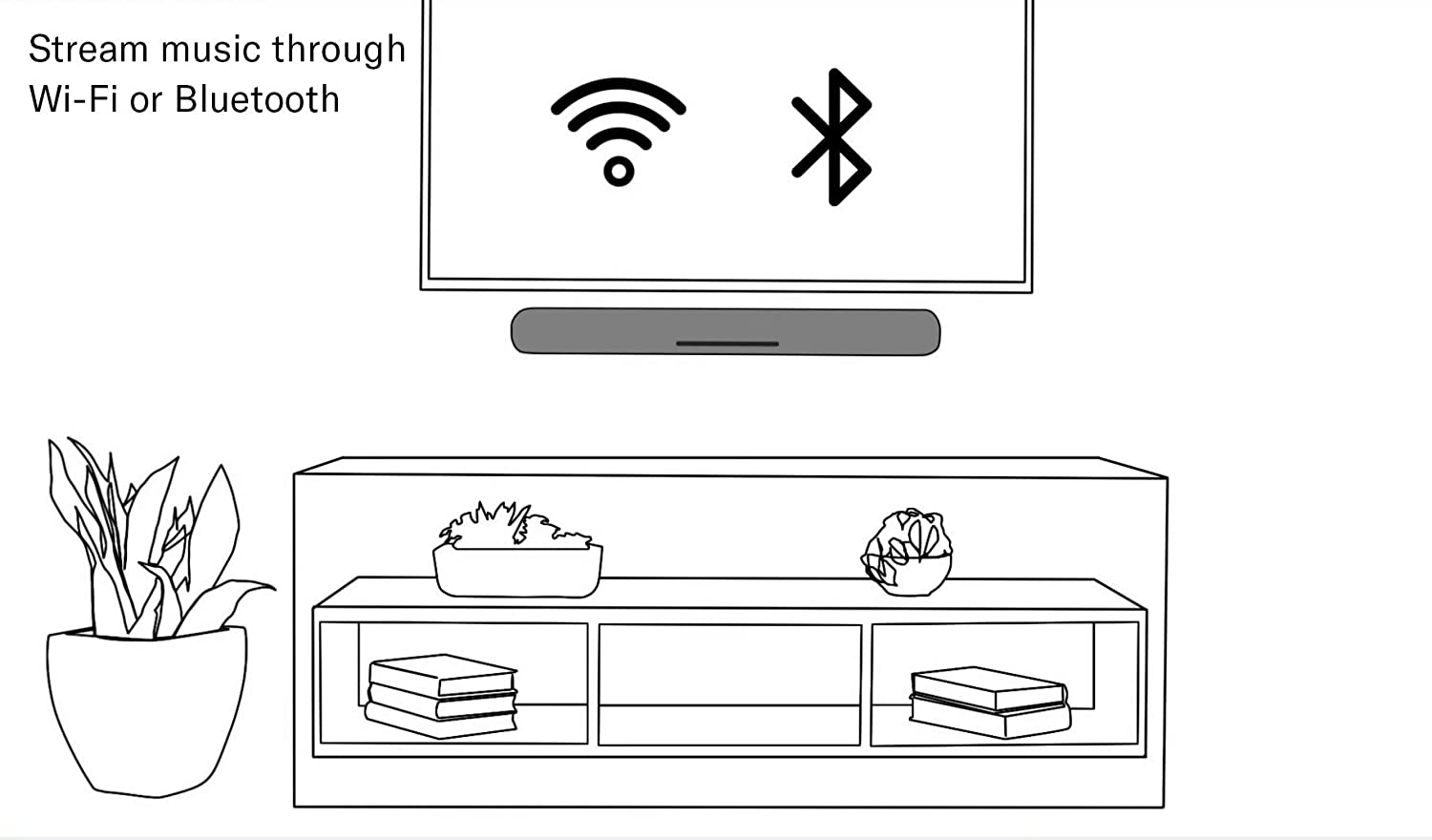 YAMAHA YAS-109 Sound Bar with Built-In Subwoofers, Bluetooth, and Alexa Voice Control Built-In