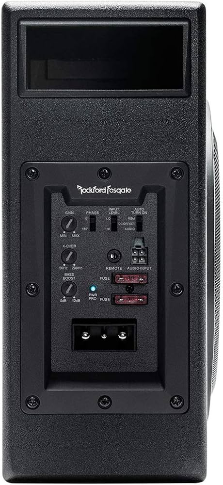 Rockford Fosgate P300-8P compact 300W powered 8" subwoofer