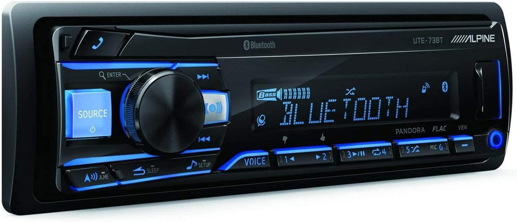 Alpine Digital Media Advanced Bluetooth Stereo Receiver Fit 2000-2003 KIA Spectra