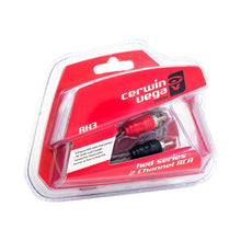 Load image into Gallery viewer, Cerwin Vega RH3 HED 2 channel 3ft twisted RCA cable w/single molded ends