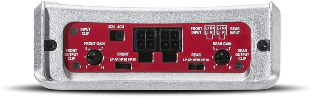 Rockford Fosgate PBR400X4D Compact 400W 4 Channel Punch Series Class D Amplifier