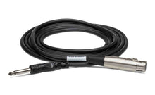 Load image into Gallery viewer, Hosa PXF-110, XLR3F to 1/4" TS Unbalanced Interconnect Cable - 10 Feet