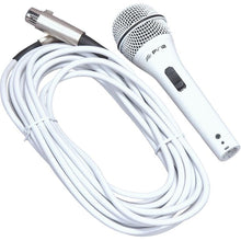 Load image into Gallery viewer, Peavey PVI 2W White Cardioid Unidirectional Dynamic Vocal Microphone with XLR Cable