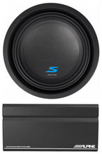 Load image into Gallery viewer, Alpine KTA-200M Mono Power Pack Class-D Amp with S-W10D2 10" Subwoofer