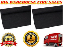 Load image into Gallery viewer, 2 Absolute C15BK 15' Long 4' Wide Black Carpet for Speaker Sub Box Carpet