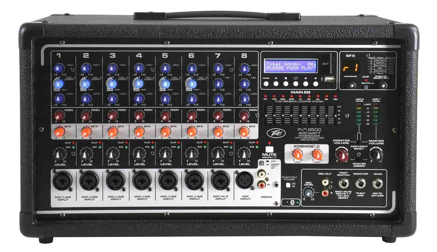 Peavey PVI8500 All In One 8-Channel Powered Mixer