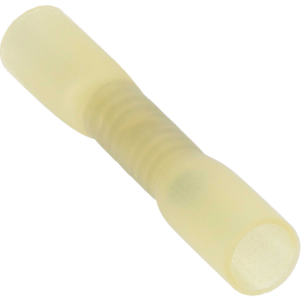 Install Bay HSYBC Heat Shrink Yellow Butt Connector 12-10 Gauge - 50 Pack