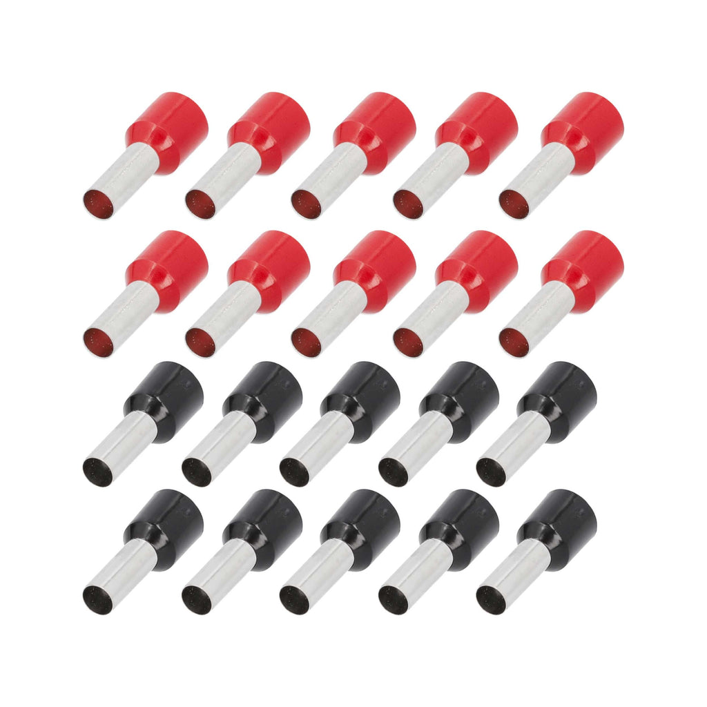 Tsunami TSX-8GA-FERR 20-Piece Red and Black 8GA Ferrules - Refill Pack