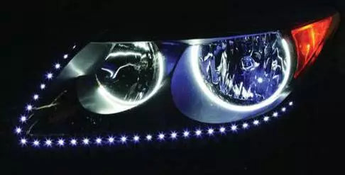 Heise H-WSV 24" White Sideview LED Strip, Pair