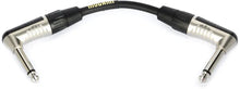 Load image into Gallery viewer, Mogami MCP GP RR 0.5 CorePlus Right Angle to Right Angle Pedal Cable - 6 inch