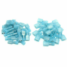 Load image into Gallery viewer, 100pcs Female &amp; Male Fully Insulated Wire Terminals Connector Nylon Spade Crimp