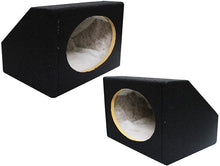 Load image into Gallery viewer, Absolute 6 1/2" Angled/Wedge Single Speaker Enclosure box pair 6.5" speaker box