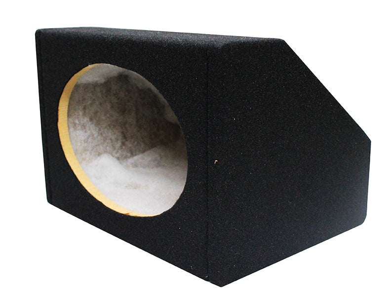 2 Enclosures Box Car Audio Speaker 6X9" Angled/Wedge Thick Real Carpet