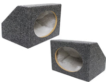 Load image into Gallery viewer, Absolute 6x9PKG MDF Angled/Wedge 6"x9" Gray Speaker Box Enclosures