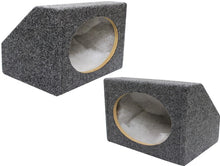 Load image into Gallery viewer, Absolute 6x9PKG MDF Angled/Wedge 6"x9" Gray Speaker Box Enclosures