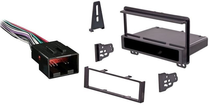 Fits Mercury Mountaineer 2002-2003 Single DIN Harness Radio Install Dash Kit