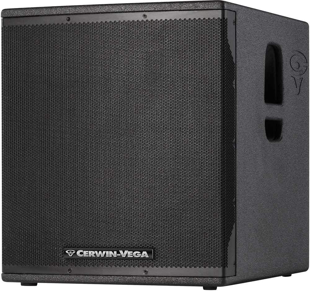 Cerwin Vega CVE-15 & CVX-18S & MR DJ SS50 Pole Bundle