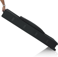 Load image into Gallery viewer, Gator Cases GK-76 Lightweight Keyboard Case with Pull Handle and Wheels; Fits 76-Note Keyboards