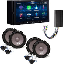 Load image into Gallery viewer, Alpine iLX-W670 Receiver, 2 Pair SXE-1751S 6.5" Component &amp; KTA-450 Power Pack