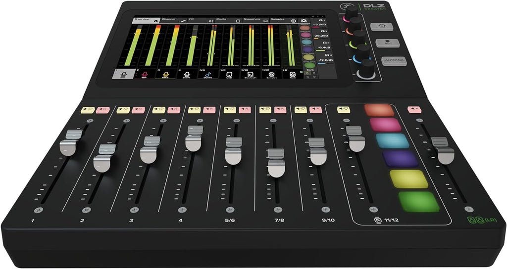 Mackie DLZ Creator Adaptive Digital Mixer for Podcasting Streaming User &  Headphones