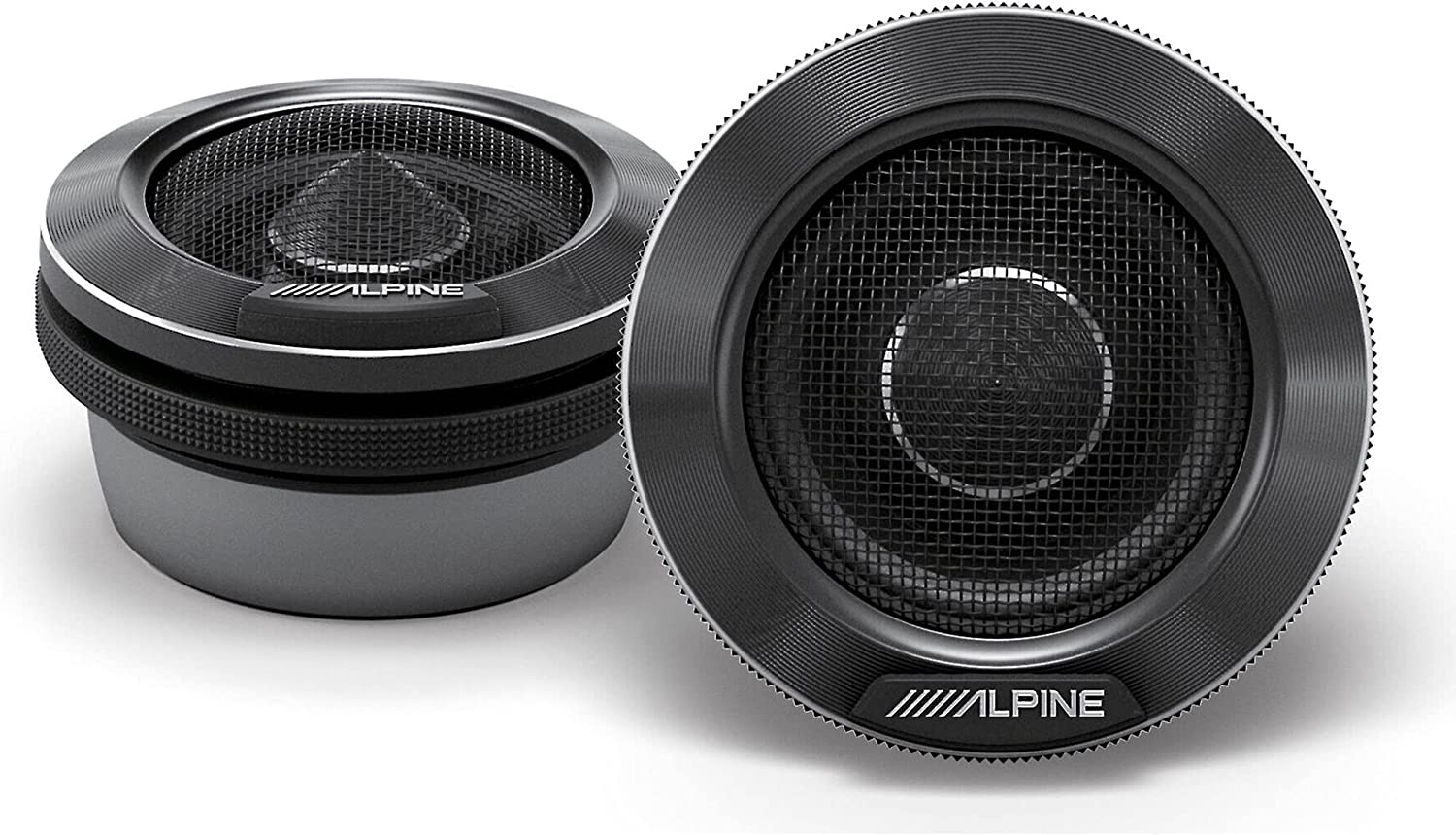 Alpine HDZ-65CS 600W Status Hi-Res 6-1/2" (16.5cm) 2-Way Slim-fit Component Speaker Set