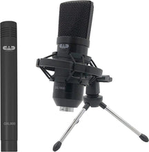 Load image into Gallery viewer, CAD Audio GXL1800SP Studio Pack with GXL1800 Side Address &amp; GLX800 Small Diaphragm Mic - Perfect for Studio, Podcasting &amp; Streaming