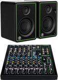 Mackie Bundle with CR3-X Studio Monitor - Pair + ProFX10v3 10-channel Mixer with USB and Effects