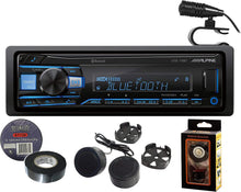 Load image into Gallery viewer, Alpine UTE-73BT Digital Media Receiver+Free Mobile Bracket, Tweeter TW600, Electrical Tape BT1700