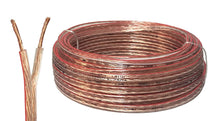 Load image into Gallery viewer, American Terminal 20 Gauge 1000 Feet Speaker Wire Cable with Flex Clear PVC Sheathing Ideal for Home Theater Speakers, Marin, and Car Speakers Installation