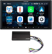 Load image into Gallery viewer, ALPINE iLX-W670 7" Digital Media Bluetooth Carplay Receiver + KTA-450 Power Pack