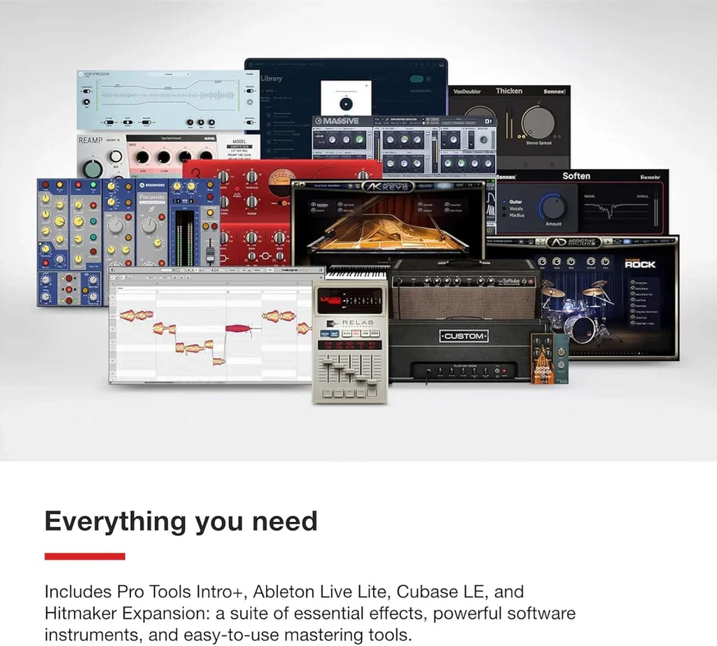 Focusrite Scarlett 2i2 4rd Gen 2x2 USB Audio Interface