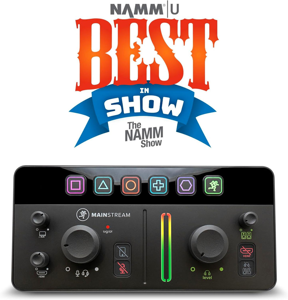 Mackie MainStream Complete Live Streaming and Video Capture Interface