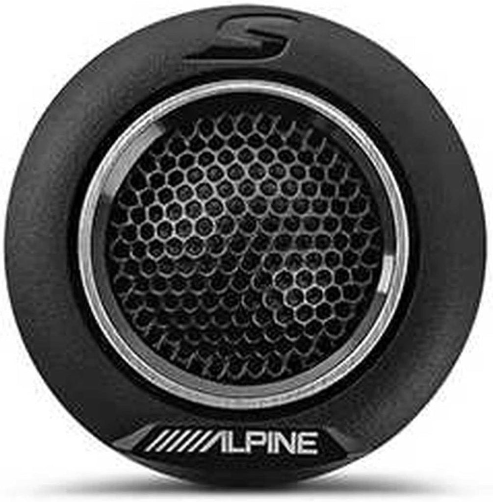 Alpine KTA-450 + S2-S80C 4-Channel Amplifier 8" Component Speaker + Accessory Bundle
