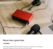 Load image into Gallery viewer, Focusrite Scarlett 2i2 4rd Gen 2x2 USB Audio Interface