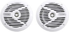 Load image into Gallery viewer, 2 Alpine SPS-M601W 6.5” Coaxial 2-Way Marine Speaker with White Grilles