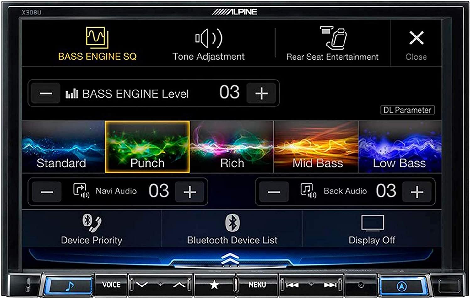 Alpine X308U Digital Navigation Receiver + 99-5821S Dash Kit Ford Fusion 10-12