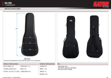 Load image into Gallery viewer, Gator Cases GL-ELECTRIC Lightweight Polyfoam Guitar Case fits Stratocaster and Telecaster Style Electric Guitars