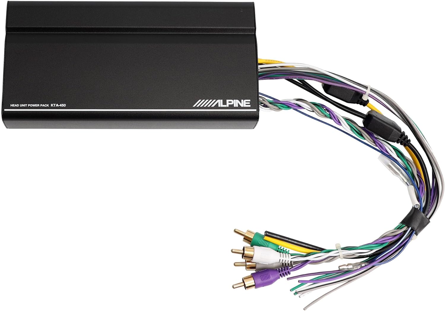 Alpine iLX-W670 2-DIN Car Stereo, KTA-450 PowerStack Amp + SiriusXM Tuner Bundle