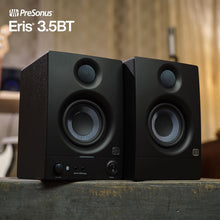 Load image into Gallery viewer, PreSonus Eris 5BT Bluetooth Studio Monitors, Pair — 5" Powered, Active Monitor Speakers for Near Field Music Production, Audio Mixing &amp; Recording