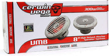 Load image into Gallery viewer, Cerwin Vega VM8 8" 75W RMS 2-Way Marine Coaxial Speakers