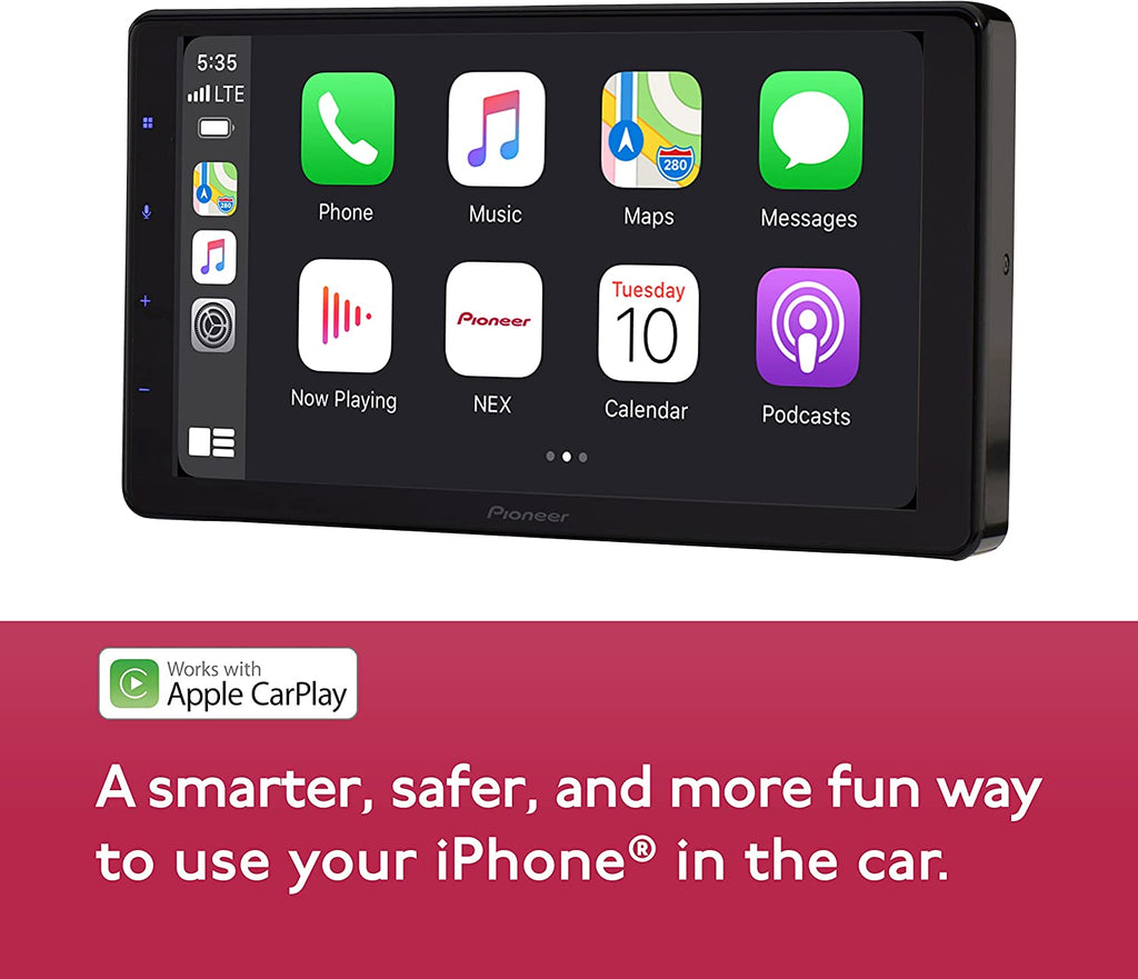 Pioneer DMH-WC6600NEX 9" Amazon Alexa Built-in, Android Auto, Apple CarPlay, Bluetooth - Modular Solutions Receiver