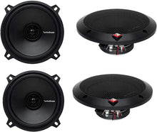 Load image into Gallery viewer, 2 Pairs of Rockford Fosgate Prime R1525X2 160W Peak (80W RMS) 5-1/4" 2-Way Prime Series Coaxial Car Speakers - 4 Speakers + 100FT Speaker Wire + Free Phone Holder
